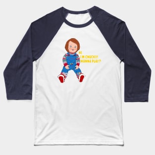 Hi I’m Chucky | Childs Play Baseball T-Shirt